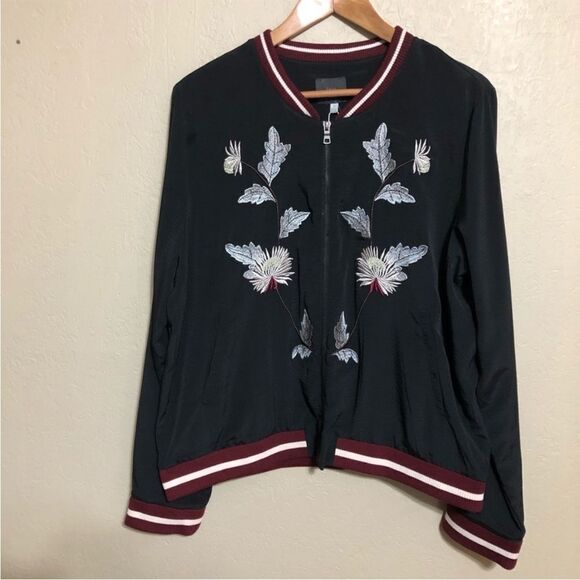 Laju Laurel stitch fix bomber jacket NWT Sz XL - Picture 1 of 7